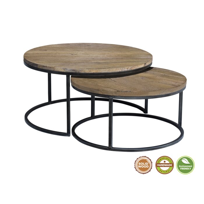 Foundry Select Camilla Nesting Coffee Table | Wayfair