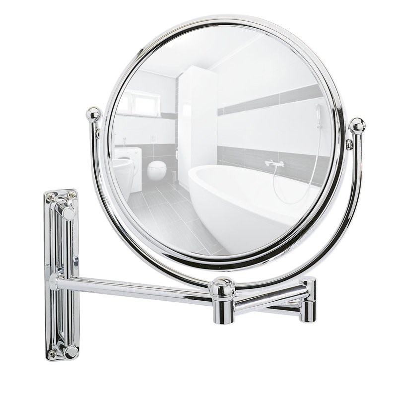 Deluxe Metal Flat Wall Mirror
