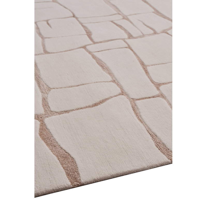 The Rug Company X Winch Design Petra Natural Area Rug, Rectangle 6' x 9'