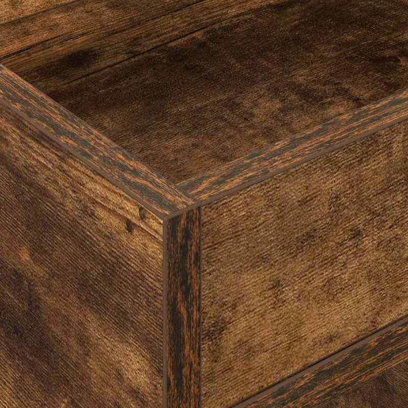 End Table, Smoked Oak