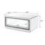 Table basse avec rangement en miroir Lisle