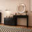 Extendable Vanity Table With 9 Drawers