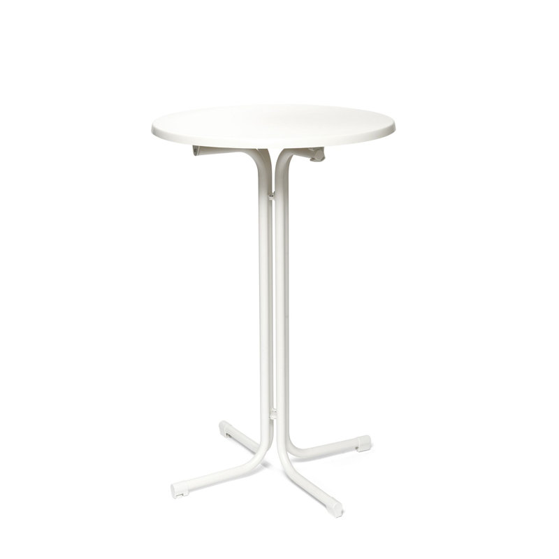 Berlin Bar Table, 109cm H x 80cm W x 80cm D, White