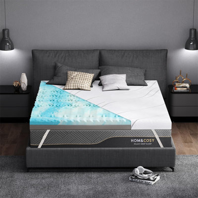 3 Inch Firm Memory Foam Mattress Topper Bed Topper With Silk Cover