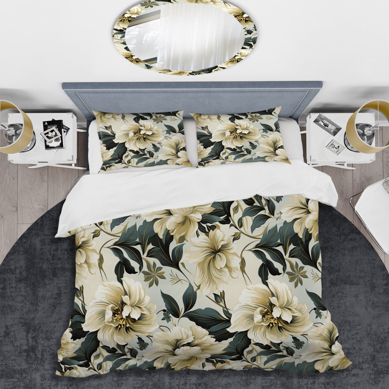 Literie Neo Victorian Fusion Victorian, Housse de couette simple + 1 taie décorative stan