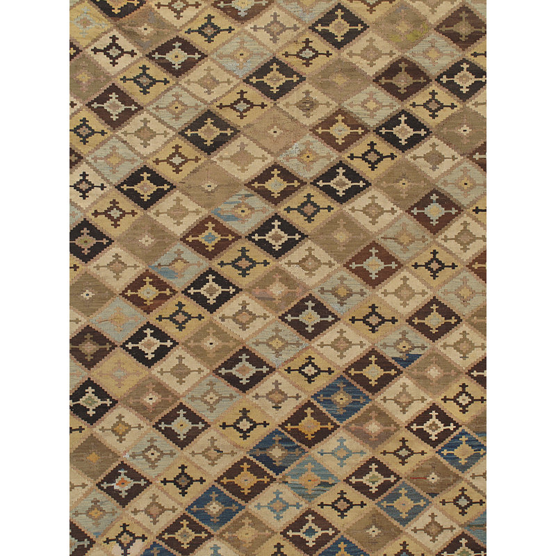 One-of-a-Kind 5'11 X 10'2 Flatweave Area Rug