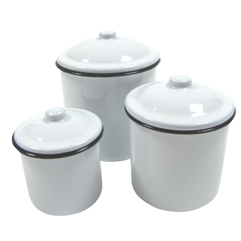 Metal Canister - Set of 3