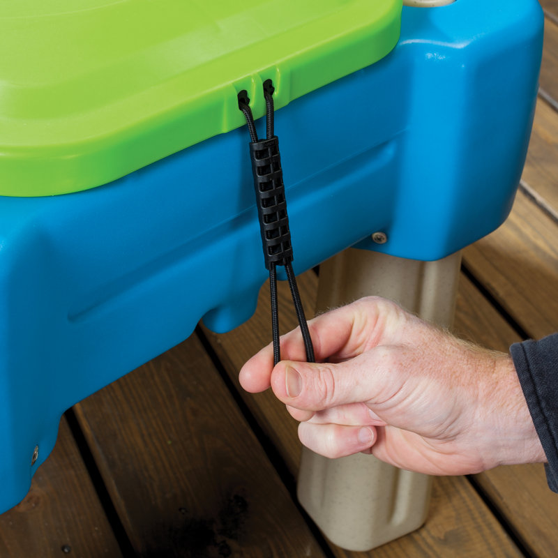 Step2 Cascading Cove Toddler Outdoor Water and Sand Table with Cover