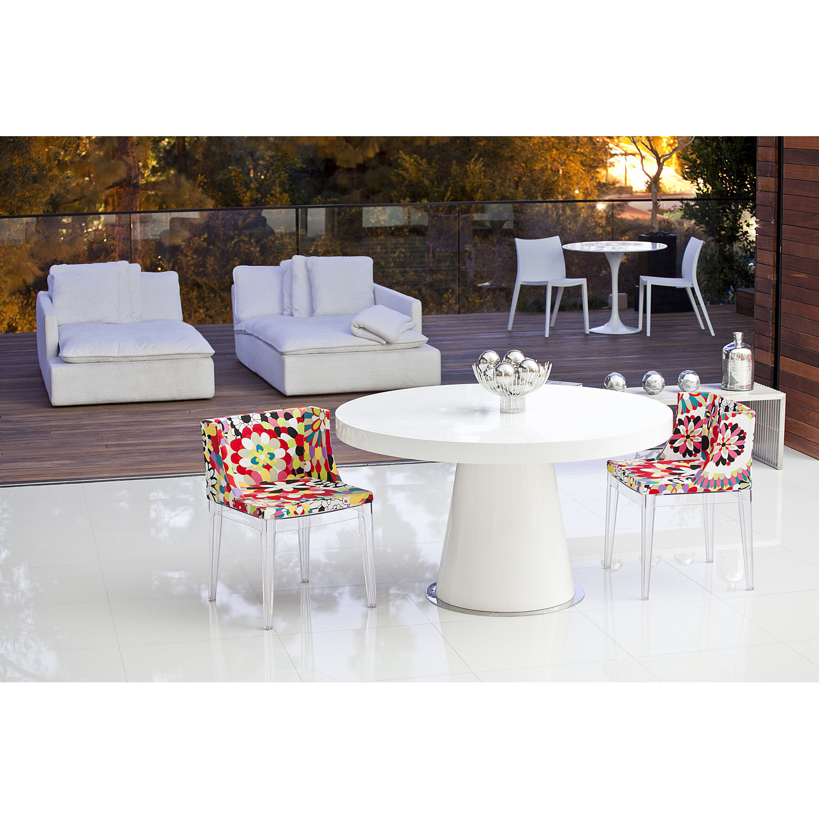 Claudine 53" Dining Table, White
