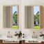 Pharmacie en bois à cadre biseauté avec miroir, tablettes réglables, charnières à fermeture en douceur, porte réversible, armoire de salle de bain murale ou encastrée, chêne clair l 16 po x H 24 po-2026456497-2046660387