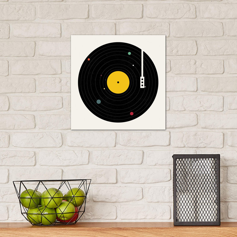 Music Everywhere by Florent Bodart - Print on Canvas, Wrapped Canvas, 93.98 cm H x 93.98 cm W x 1.91 cm D