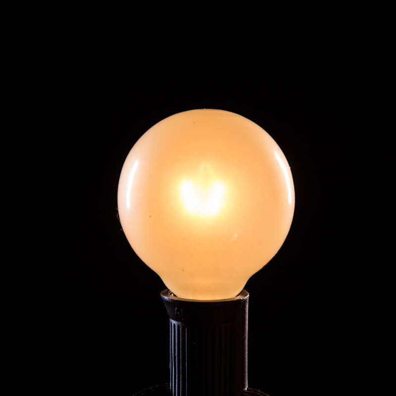 Guirlande de 100 lumières sphériques d'extérieur Raposa, Noir