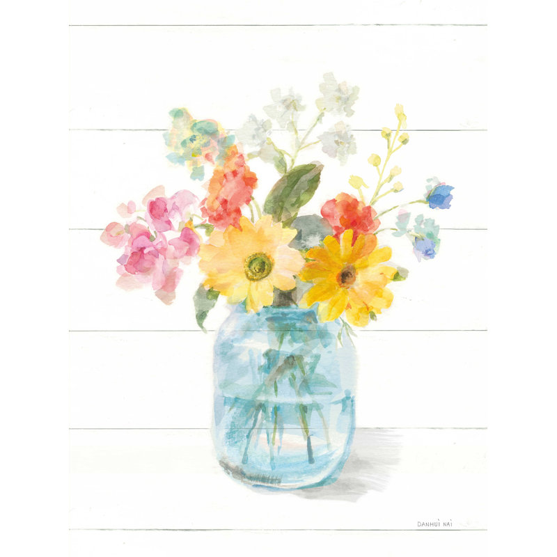 " Homegrown Summer IV ", 16" H x 12" W  