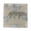 Leopard Walk Hemstitch Cocktail 6" Linen/Cotton Napkin-122609852