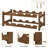Wine Rack Freestanding 8 Bottle 2 Tier Bamboo Wine Racks ...-1659880105-1659880106
