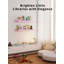 Tablettes flottantes, paquet de 4, rose