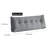 Ergonomic Triangular Headboard Wedge Backrest Pillow - Orthopedic Foam Filled – Neck Back Support - Bedroom, Reading, Daybed-705466914-705064229