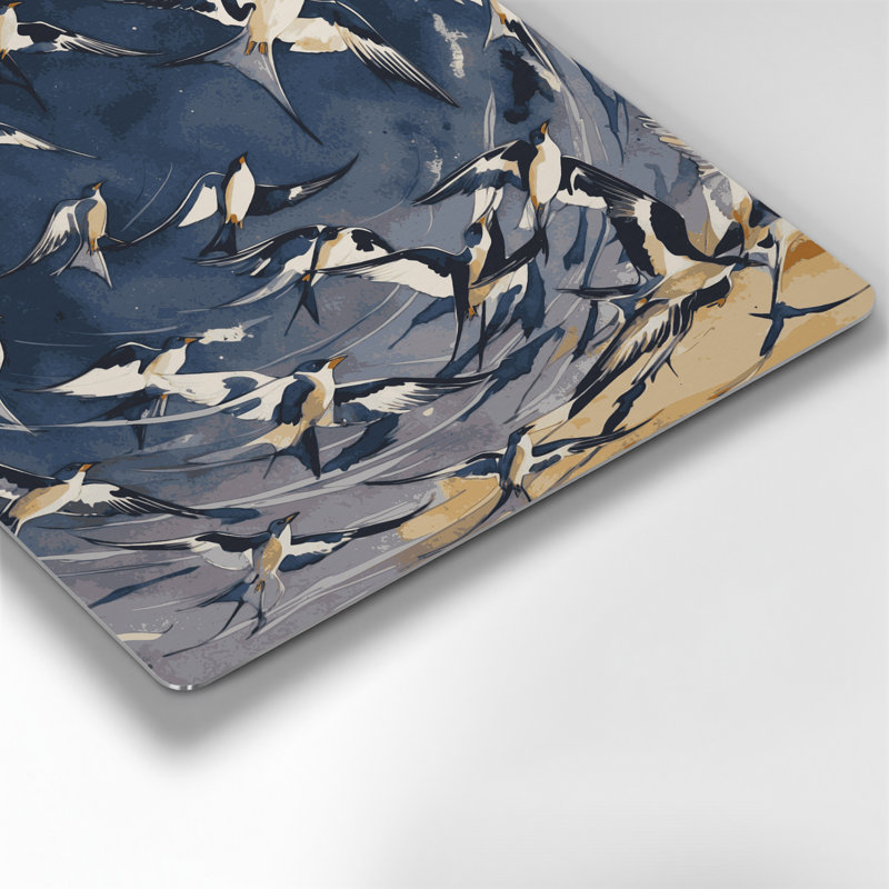 Maison d'oiseaux en métal gris Martin, H 96 po x l 96 po x P 0,05 po