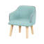 Chaise basse en bois avec dossier Home-1847358251