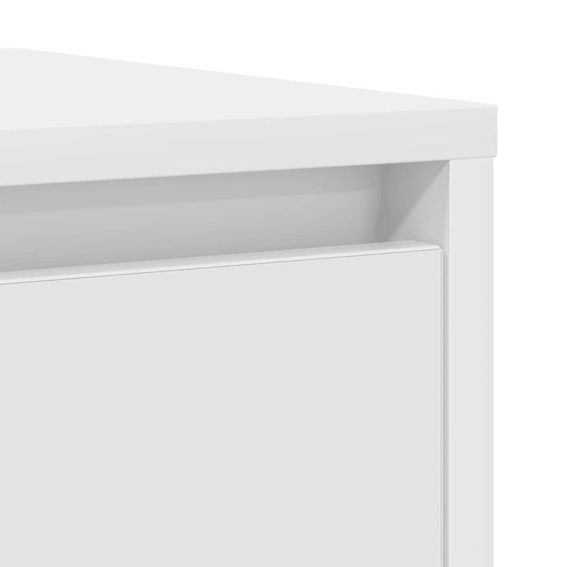 Sideboard 29.5X34x76 Cm Engineered Wood, White