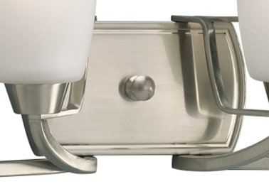 Charleston 4 - Light Dimmable Vanity Light, Brushed Nickel