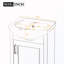 Meuble-lavabo autoportant avec lavabo-134040542