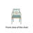 Painted desk and chair set