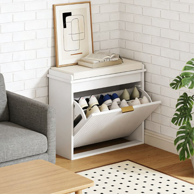 Banc de rangement pour chaussures, banc d'entrée, armoire à chaussures