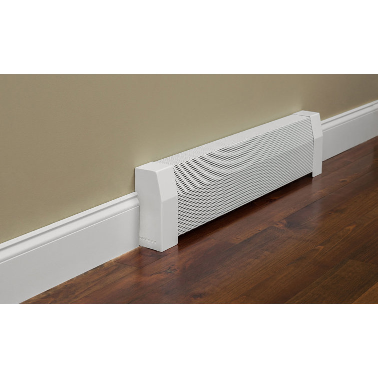 Baseboarders Premium Galvanized Steel Easy Slip-On Baseboard Heater Cover -  White u0026 Reviews - Wayfair Canada