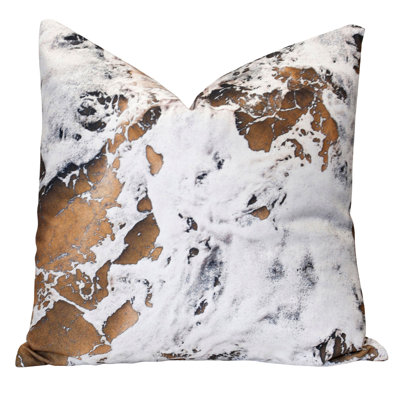Jonas Norman Wyatt Home - Tides - Coussin en duvet de designer - 24 x 24 x 7