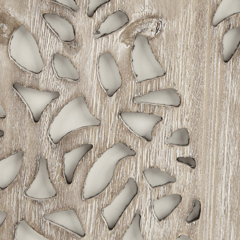 Décoration murale arbre coupé branches - aspect rustique naturel aspect maison