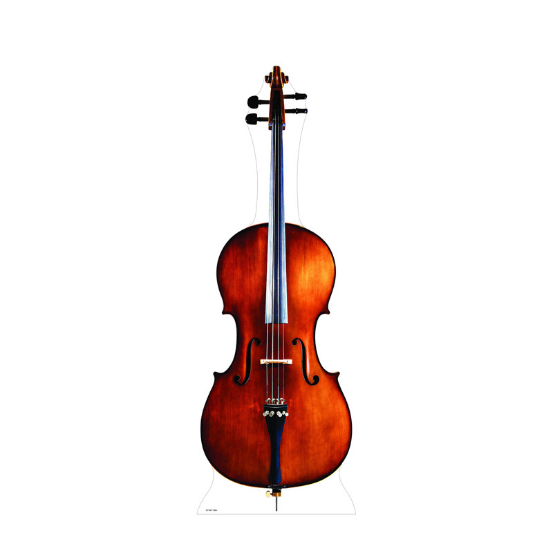 Cello Cardboard Standup