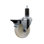 Nylon Swivel Expanding Stem Caster with Brake SCC PLB 4" x 1-1/4"
