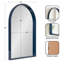 Miroir mural en bois Travis pour miroir de meuble-lavabo-219742956