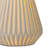 Concord Bone Porcelain Table Lamp - 30", White & Walnut, 4-Way Rotary Switch