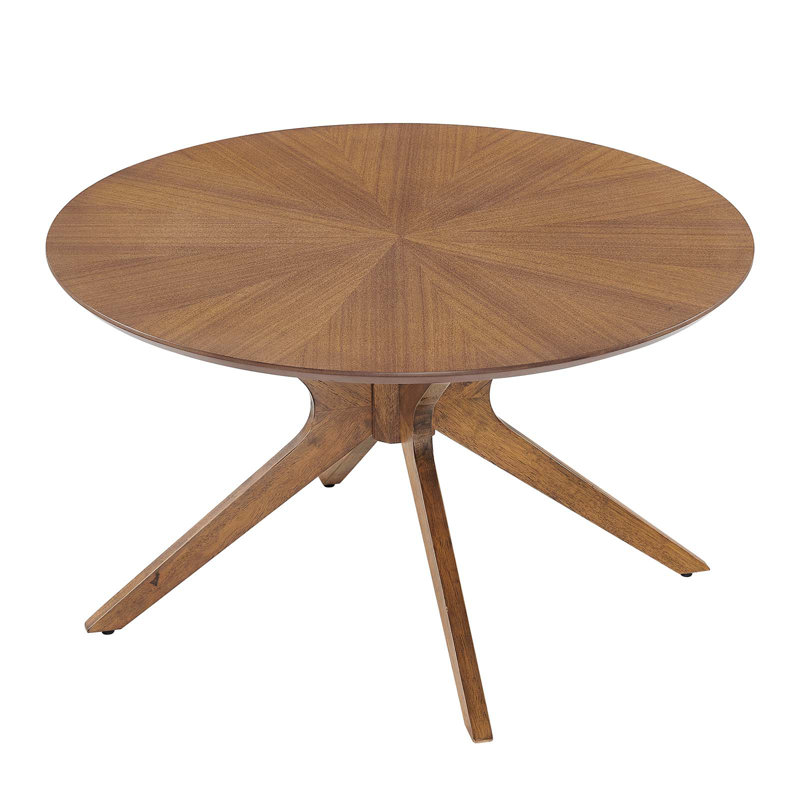 Modway Crossroads Coffee Table, Walnut