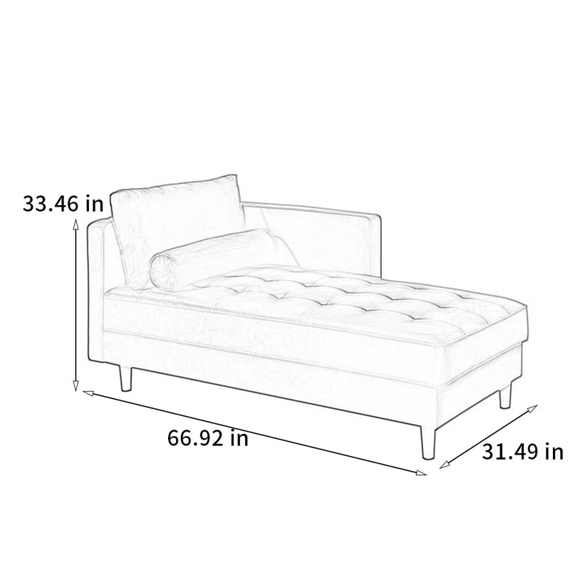 Chaise moderne en bois massif de luxe moderne, Orienté à gauche (vu de face), Vert