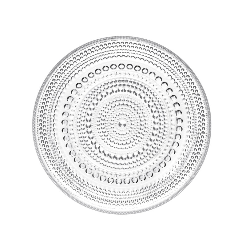 Kastehelmi 6.69" Appetizer Plate, Clear