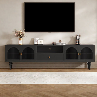 French Style Beech Wood TV Stand