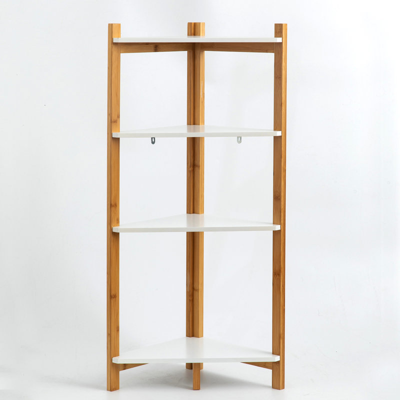 Amiin Bamboo Bathroom Shelves