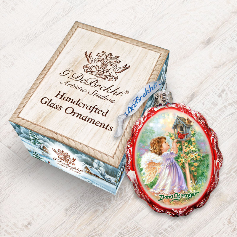 Ornement «Angels Are Near Holiday»
