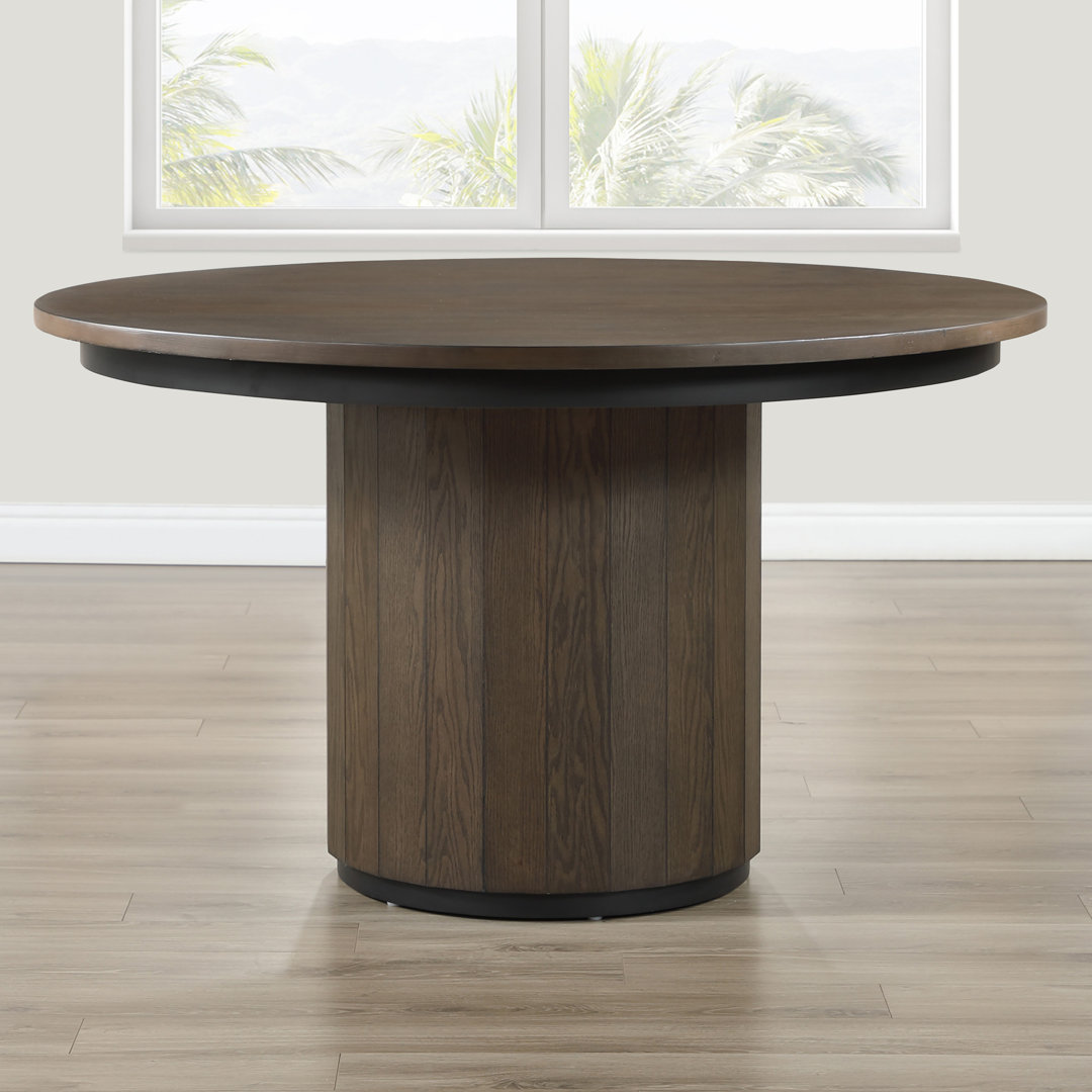 Magnolia 52" Round Pedestal Dining Table Steve Silver Furniture