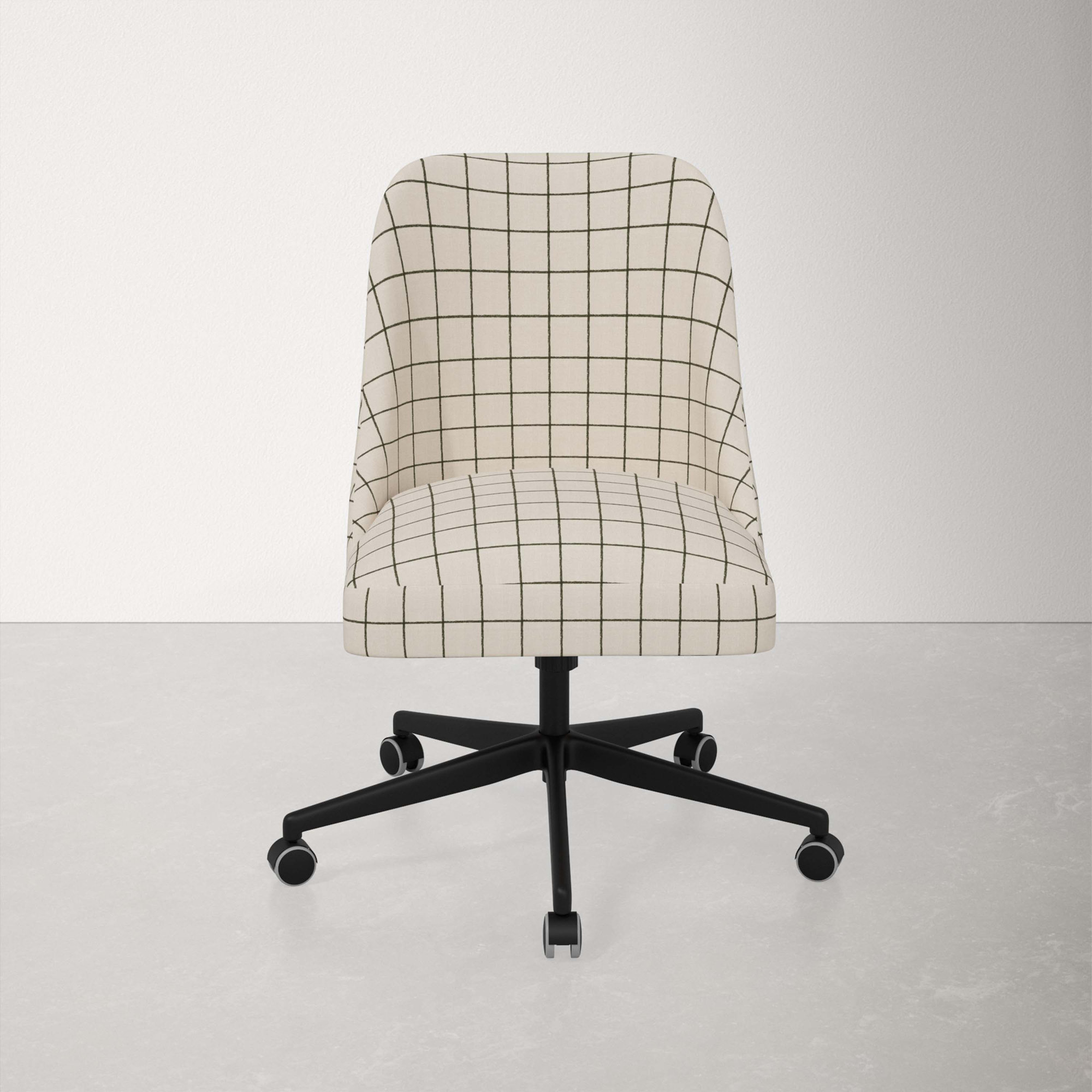 Manda Office Task Chair, Line Tattersall Green