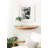 Canvey Half Moon Solid Wood Floating Table Shelf-286678855