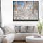 «Winter Snow Covered Wood», reproduction de photo sur toile tendue encadrée-26694727