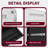 Fully Assembled 3-Drawer Mobile File Cabinet with Locking Drawers, Anti-Tip Design & Wheels for Home Office-2022304165