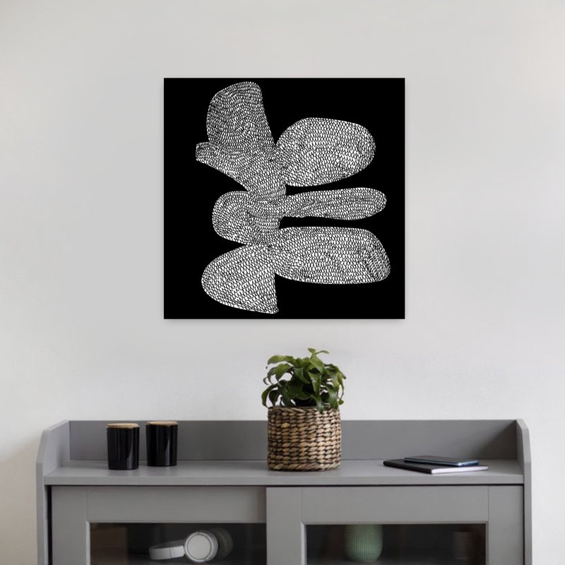 Art contemporain contemporain abstrait, H 18 po x l 18 po