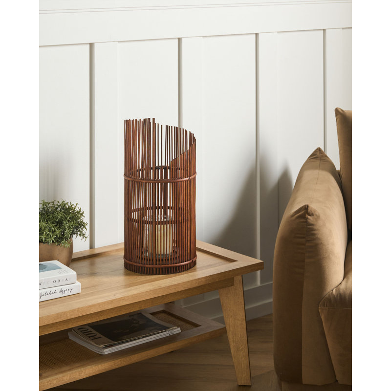 Lantern JAWA 50 cm Bamboo Brown