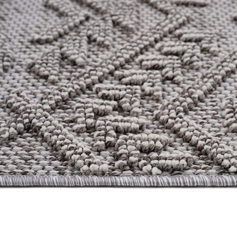 Collection Traditional Indoor/Outdoor Area Rug, Rectangle 7'9" x 10'