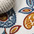 Jotunheim Paisley High-Low Orange/Blue Indoor/Outdoor Rug-132913716